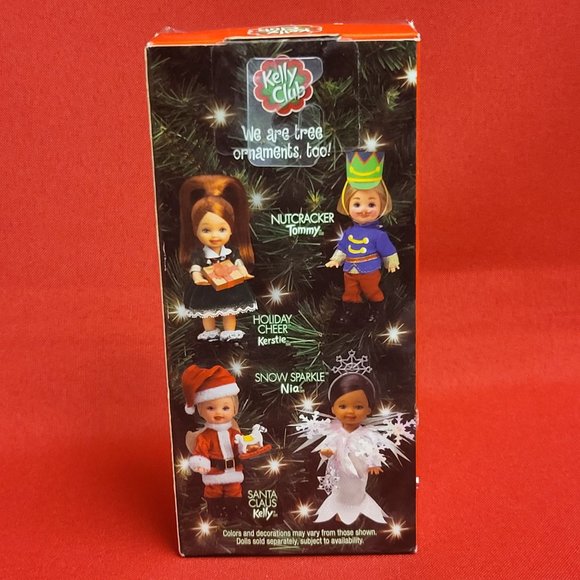 Kelly Doll Barbie Snow Sparkle Nia Doll Ornament Mattel 2003 - Picture 4 of 13
